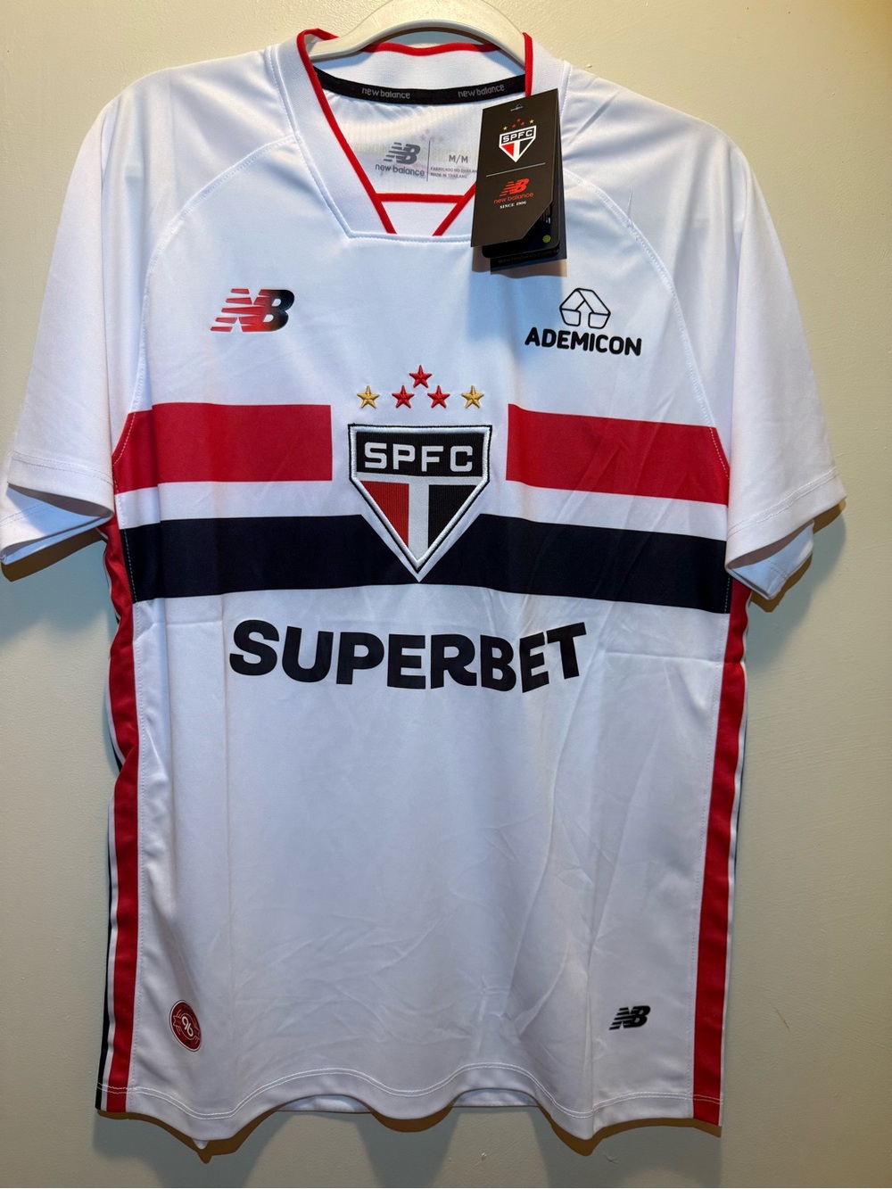 New Balance São Paulo FC Home Jersey